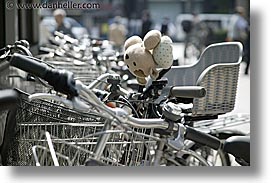 asia, bicycles, horizontal, japan, kanto, ornaments, tokyo, photograph