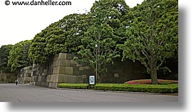 asia, horizontal, japan, kanto, lone, men, park, royal palace gardens, tokyo, photograph