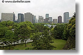 asia, cityscapes, horizontal, japan, kanto, park, royal palace gardens, tokyo, photograph