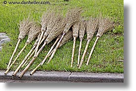asia, brooms, horizontal, japan, kanto, royal palace gardens, sticks, tokyo, photograph