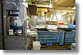 asia, horizontal, japan, kanto, seafood, tokyo, tsukiji market, vendors, photograph