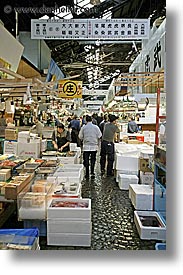 asia, japan, kanto, market, tokyo, tsukiji market, vertical, views, wide, photograph