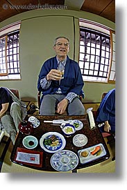asia, eating, fisheye lens, japan, per, per berthelsen, tour group, vertical, photograph