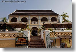 asia, buildings, horizontal, inn, laos, le calao, luang prabang, photograph