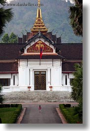 asia, buildings, laos, luang prabang, museums, palace, vertical, photograph