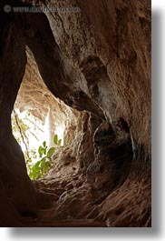 asia, buildings, cave temple, caves, glow, holes, laos, lights, luang prabang, temples, vertical, photograph