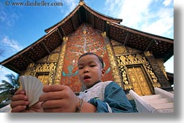 asia, boys, childrens, horizontal, laos, luang prabang, people, temples, xiethong, photograph