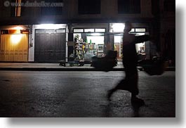 asia, asian, carrying, don ganh, horizontal, laos, luang prabang, motion blur, nite, people, womens, photograph