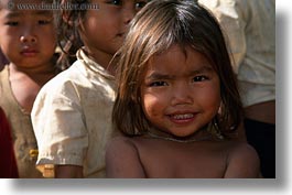 asia, girls, hmong, horizontal, laos, smiling, villages, photograph
