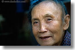 asia, asian, emotions, horizontal, laos, old, people, poverty, river village, senior citizen, smiles, smiling, villages, womens, photograph