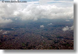 aerials, asia, citscape, clouds, horizontal, kathmandu, nature, nepal, sky, photograph