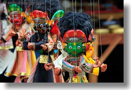 asia, clothes, gods, hindu, horizontal, kathmandu, masks, nepal, pashupatinath, puppets, religious, photograph