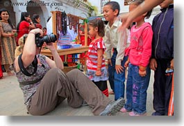 asia, cameras, childrens, emotions, horizontal, kate, kathmandu, nepal, pashupatinath, smiles, photograph