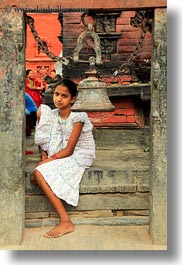 images/Asia/Nepal/Kathmandu/Pashupatinath/Women/girl-by-bell-02.jpg