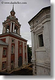 asia, bell towers, buildings, churches, moscow, red, russia, vertical, photograph