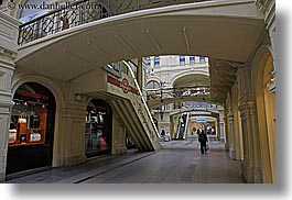 asia, buildings, horizontal, interiors, mall, moscow, russia, rym shopping mall, photograph