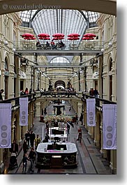 asia, buildings, interiors, mall, moscow, russia, rym shopping mall, vertical, photograph