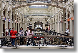asia, buildings, horizontal, interiors, mall, moscow, russia, rym shopping mall, photograph