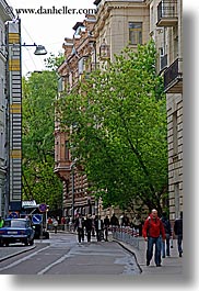 asia, buildings, cars, city scenes, moscow, russia, trees, vertical, photograph