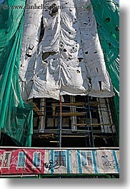 asia, construction, moscow, russia, tarp, vertical, photograph