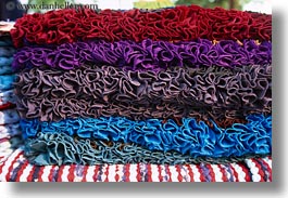 asia, bangkok, colorful, fabrics, horizontal, thailand, photograph