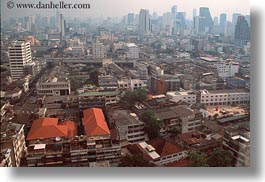 asia, bangkok, cityscapes, hazy, horizontal, thailand, photograph