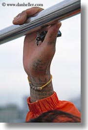 asia, bangkok, hands, henna, people, thailand, vertical, photograph