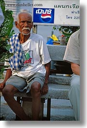 asia, bangkok, intense, men, people, pepsi, thailand, vertical, photograph