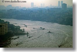 asia, bangkok, cityscapes, horizontal, river bank, rivers, thailand, photograph