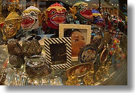 asia, bangkok, horizontal, river city shopping mall, thailand, trinkets, windows, photograph