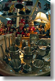 asia, bangkok, river city shopping mall, thailand, trinkets, vertical, windows, photograph