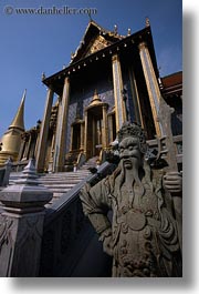 asia, bangkok, mondhop, phra, thailand, vertical, wat phra kaew, photograph
