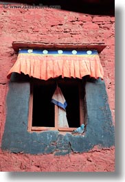 asia, ganden monastery, lhasa, tibet, vertical, windows, photograph