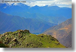 asia, horizontal, lhasa, monastery hike, mountains, tibet, photograph