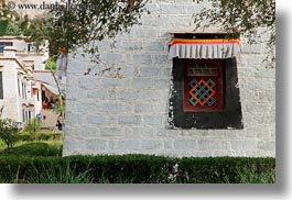 asia, horizontal, lhasa, potala, tibet, windows, photograph