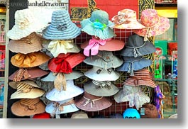 asia, hats, horizontal, lhasa, stores, tibet, womens, photograph