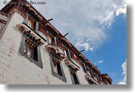 asia, horizontal, lhasa, tibet, upview, windows, photograph