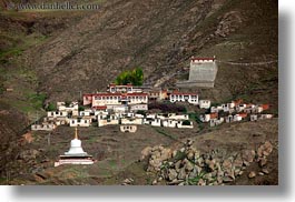 asia, horizontal, monastery, riwodechen, riwodechen monastery, stupas, tibet, yarlung valley, photograph