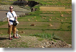 asia, dans, fields, horizontal, men, people, scenics, self-portrait, tibet, yarlung valley, photograph