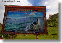 asia, asian, horizontal, interpretive, language, signs, style, temples, tibet, yumbulagang, yumbulagang palace, photograph