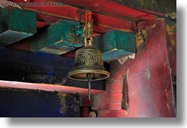 asia, bells, horizontal, tibet, yumbulagang, yumbulagang temple, photograph