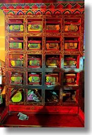 asia, boxes, prayers, slow exposure, tibet, vertical, yumbulagang, yumbulagang temple, photograph