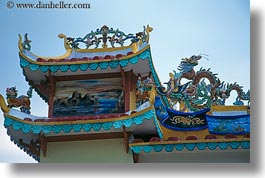 asia, danang, horizontal, temples, vietnam, photograph