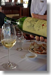 asia, boats, ha long bay, men, serving, vertical, victory ship, vietnam, white, wines, photograph