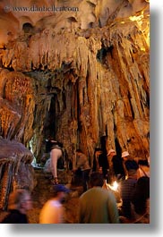 asia, caves, ha long bay, hang song sot caves, lighted, slow exposure, vertical, vietnam, photograph