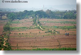 asia, fields, ha long bay, haze, horizontal, scenics, vietnam, photograph