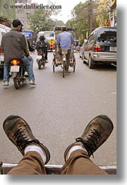 asia, bikes, feet, hanoi, vertical, vietnam, views, photograph