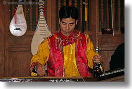 asia, confucian temple literature, hanoi, horizontal, musicians, people, vietnam, photograph