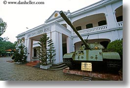 american, asia, green, hanoi, horizontal, military history museum, tanks, vietnam, photograph