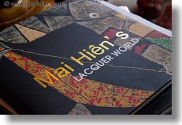 asia, books, hanoi, horizontal, lacquer, mai hien, vietnam, world, photograph